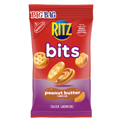 Ritz Bits Peanut Butter Crackers Sandwiches 3oz