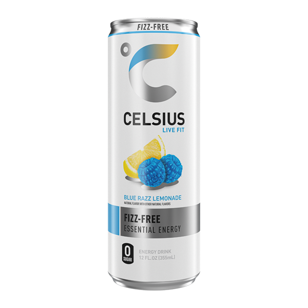 Celsius Fizz Free Blue Razz Lemonade 12oz - Order Online for