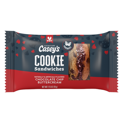 Casey’s Chocolate Chip Buttercream Cookie Sandwiches 2.75oz