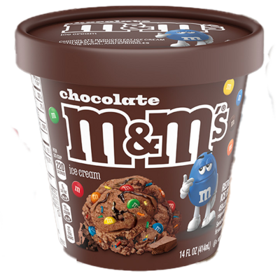 M&M'S Chocolate with M&M'S Minis Ice Cream 14oz