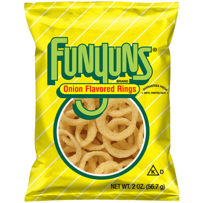 Funyuns Onion Flavored Rings 2oz