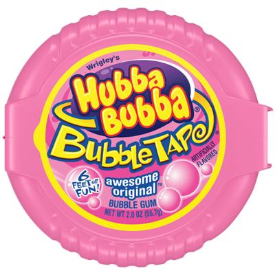 Hubba Bubba Original Bubble Gum Tape 2oz