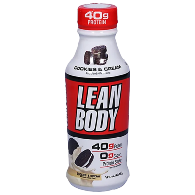 Lean Body Cookies & Cream Protein Shake 14oz