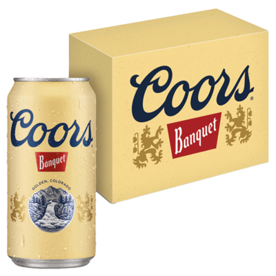 Coors Banquet 12oz Can 12-Pack 