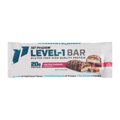 1st Phorm Level-1 Bar Salted Caramel 2.22oz