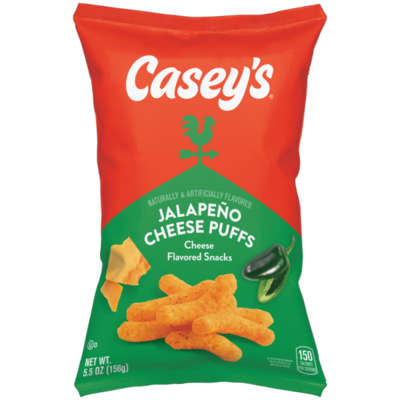 Casey's Jalapeño Cheese Puffs 5.5oz