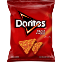  Doritos Nacho Cheese Flavored Tortilla Chips 2.625oz
