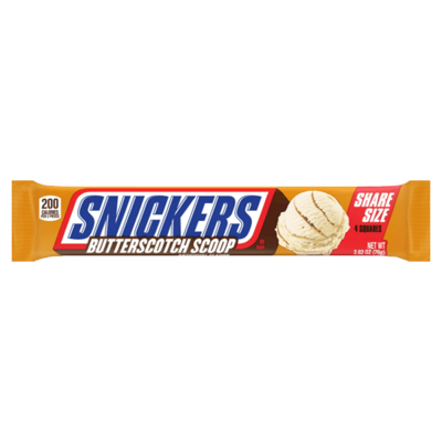 Snickers Butterscotch Scoop Share Size 2.82 oz