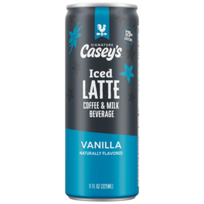 Casey's Iced Vanilla Latte 11oz