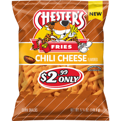 Chester's Chili Cheese Fries Flavored Corn Snacks 5.25oz