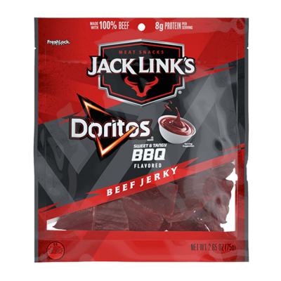 Jack Link's Doritos Sweet & Tangy BBQ Flavored Beef Jerky 2.65oz