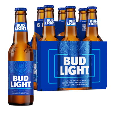 Bud Light 12oz Bottle 6-Pack 