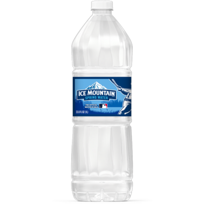 Ice Mountain, Deer Park, or Ozarka Water 1 Liter