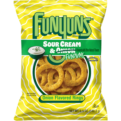 Funyuns Sour Cream & Funyuns 5.25oz