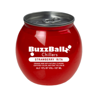 Buzzballz Chillers Strawberry 187ml