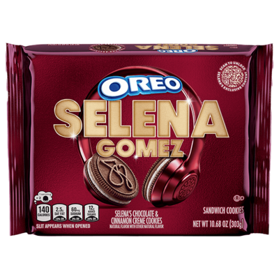 Oreo Selena Gomez Sandwich Cookies Limited Edition 10.68oz
