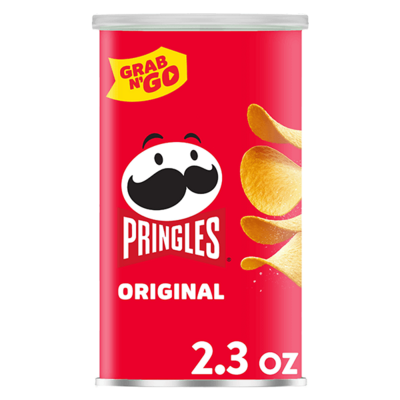 Pringles Grab N' Go Original Potato Crisps 2.3oz