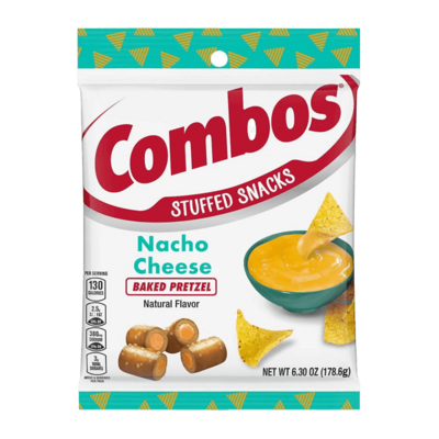 Combos Nacho Cheese Pretzel 6.3oz