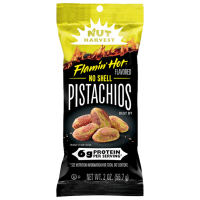 Nut Harvest® Flamin' Hot® No-Shell Pistachios