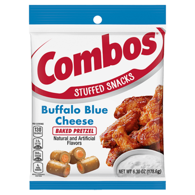 Combos Buffalo Blue Cheese Pretzel 6.3oz