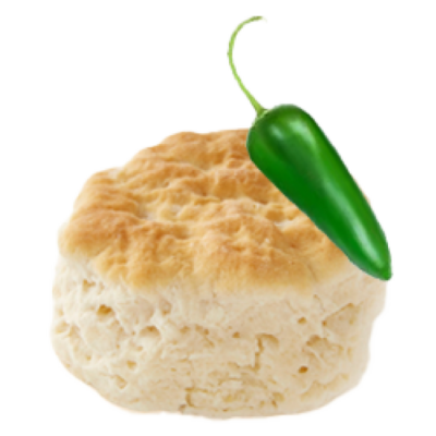 Jalapeño Cheddar Biscuit