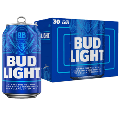 Bud Light 12oz Can 30-Pack 