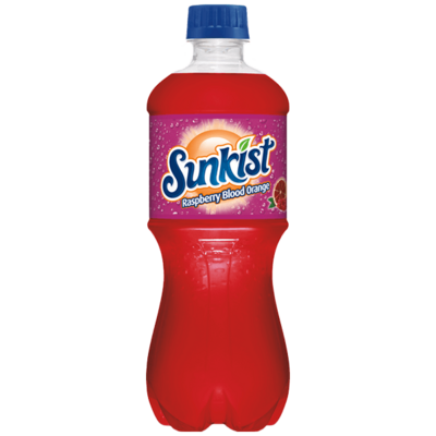 Sunkist Raspberry Blood Orange 20oz