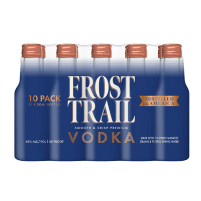 Frost Trail Vodka 50ml 10-Pack