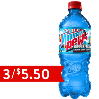 Mountain Dew Summer Freeze 20oz