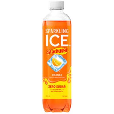 Sparkling Ice Starburst Orange 17oz