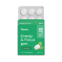 Neuro Gum Energy & Focus Gum Spearmint 6ct