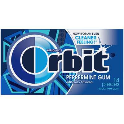 Orbit Peppermint Sugar Free Gum 14stk