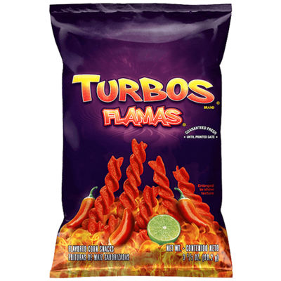 Fritos Turbo Flamas Flavored Corn Snacks 3.5oz