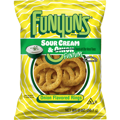 Funyuns Sour Cream & Funyuns 2oz