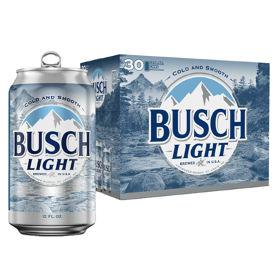 Busch Light 12oz Can 30-Pack