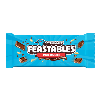 Feastables MrBeast Milk Chocolate Crunch Bar 2.1oz