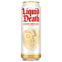 Liquid Death Cherry Obituary Sparkling Water 19.2oz