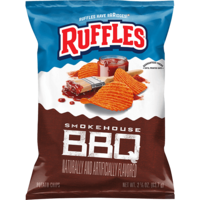 RUFFLES® Smokehouse BBQ Flavored Potato Chips 2.25oz