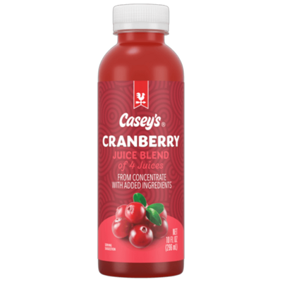 Casey's Cranberry Juice 10oz