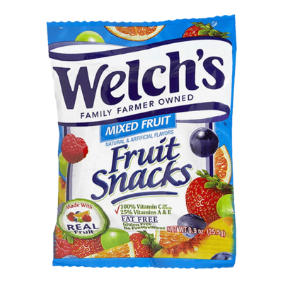 Welchs Fruit Snack Mixed Fruit .9oz