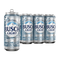 Busch Light 16oz Can 6-Pack  