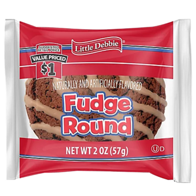 Little Debbie Fudge Round 2oz
