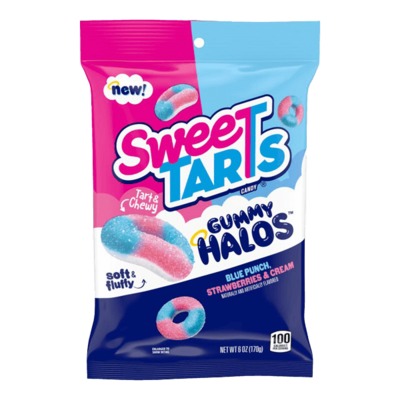 Sweet Tarts Gummy Halos 6oz