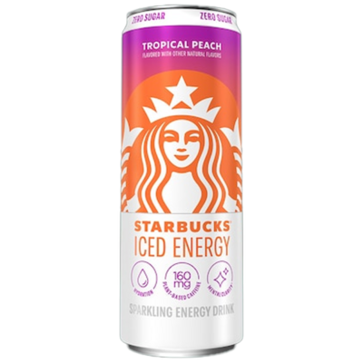 Starbucks Iced Tropical Peach 12oz