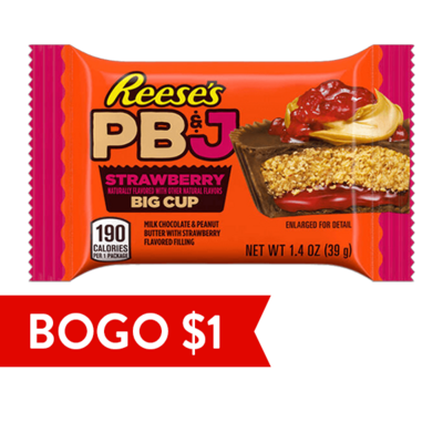 Reese's PB&J Strawberry Big Cup 1.4oz