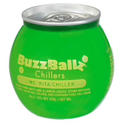 Buzzballz Lime 'Rita Chiller 187ml 