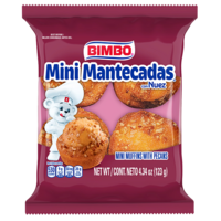 Bimbo Pecan Mini Muffins 4.34oz