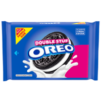 Oreo Family Size Double Stuf Chocolate Sandwich Cookies 18.71oz
