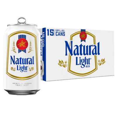 Natural Light 12oz can 15-pack 