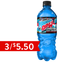 Mountain Dew Summer Freeze Zero 20oz 
